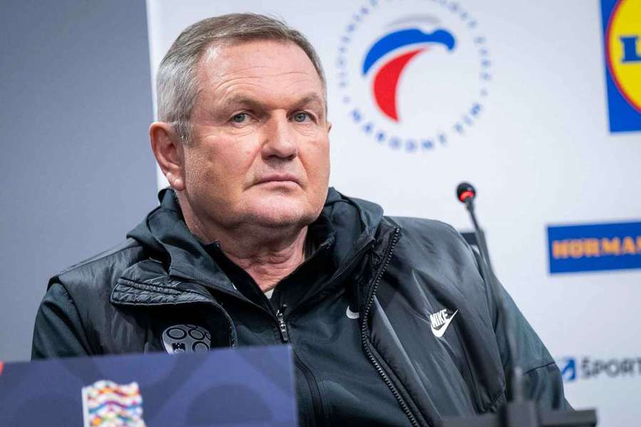 Hlavný tréner Slovinska Matjaž Kek.