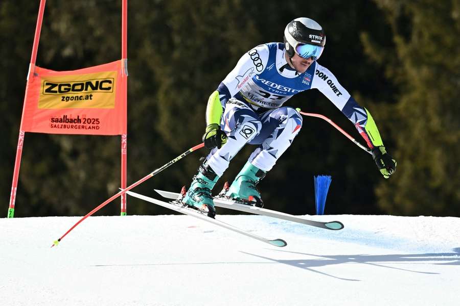 Jan Zabystřan v super-G vylepšil české maximum na MS.