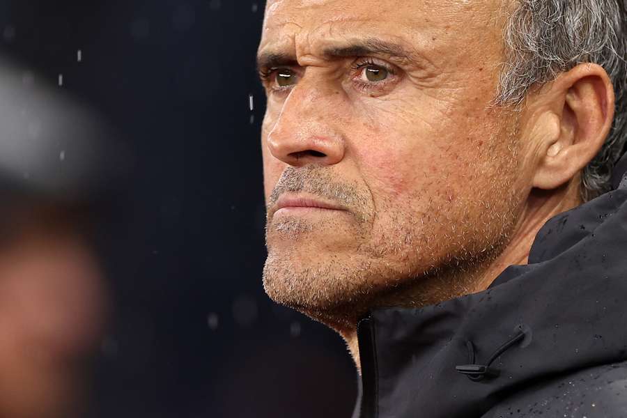 Luis Enrique ce mardi soir.