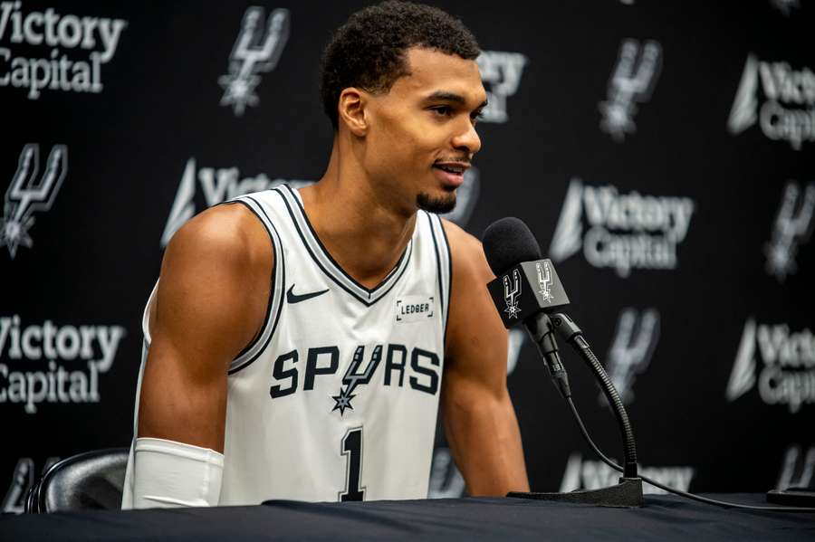 Wembanyama já está preparado para a nova temporada da NBA
