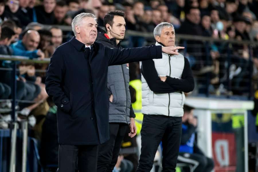 Carlo Ancelotti, entrenador del Real Madrid