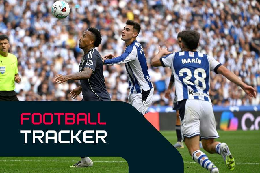 Eder Militao chases the ball for Real Madrid