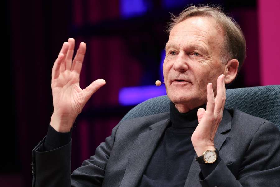 Watzke bei der Spobis in Hamburg.