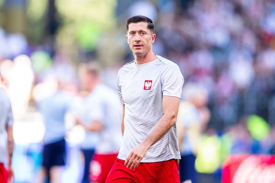 Robert Lewandowski brachte Mike Maignan auf die Palme.