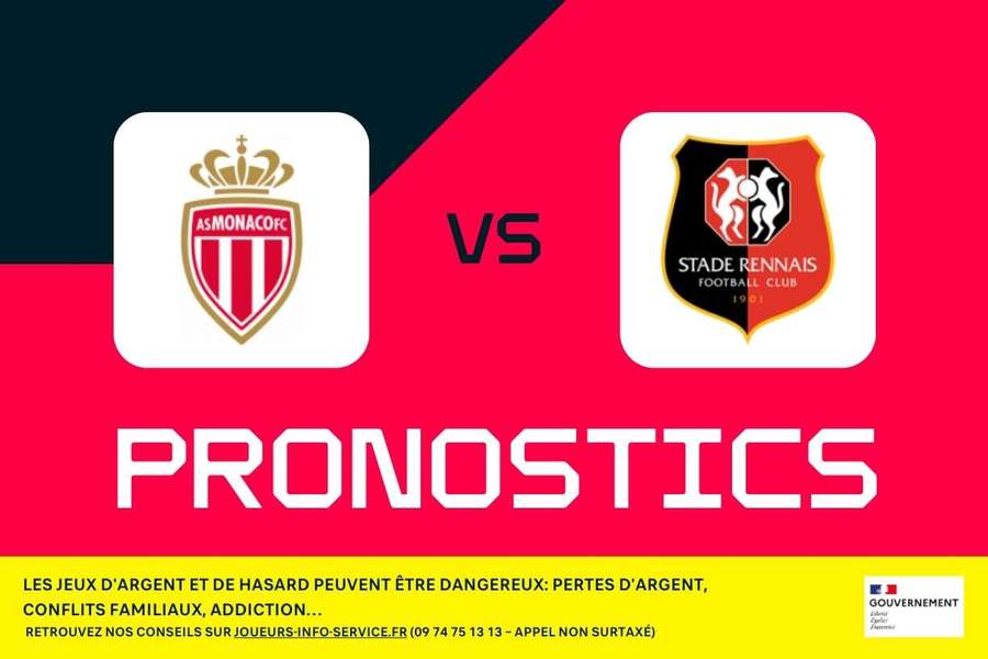 AS Monaco - Rennes : Pronostics, meilleurs paris et cotes (Ligue 1)