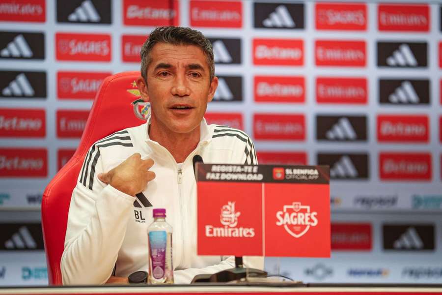 Bruno Lage, treinador do Benfica