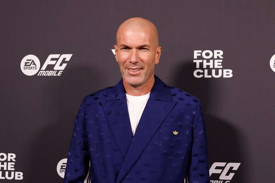 Zidane no entrena desde que dejó el Real Madrid en 2021