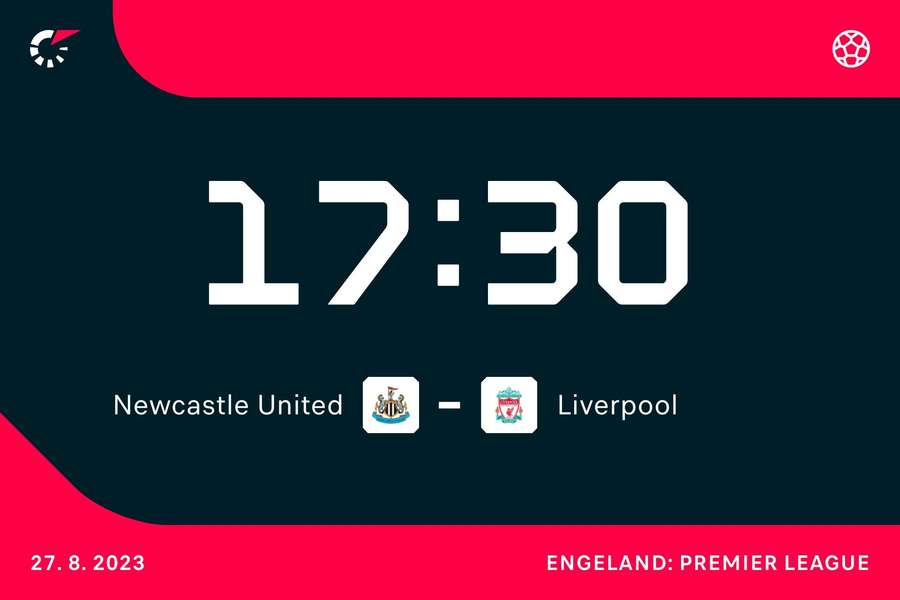 17:30: Newcastle United - Liverpool