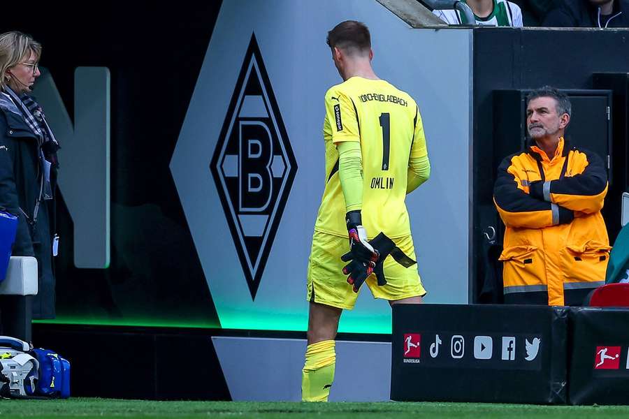 Jonas Omlin musste das Spielfeld nach nicht einmal 30 Minuten verlassen