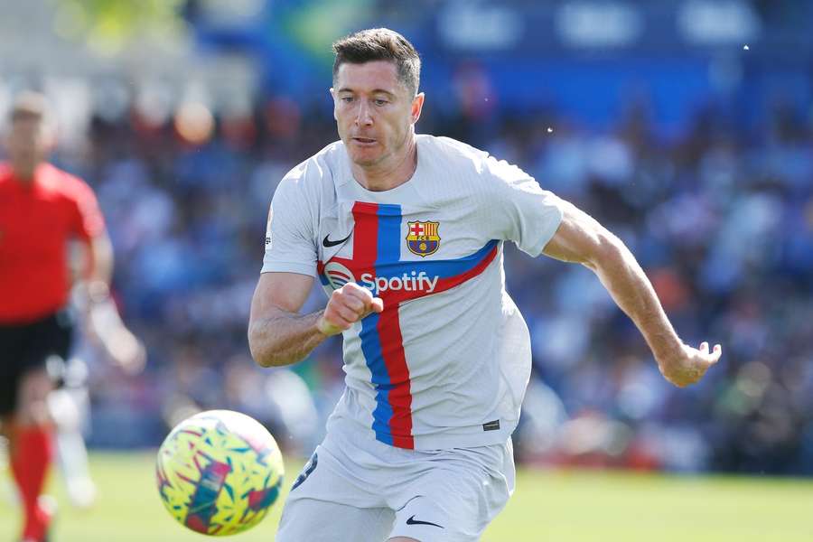 Lewandowski sa strelecky trápi.