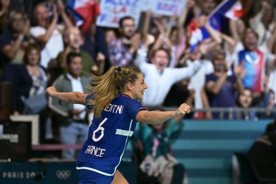 Chloé Valentini en forme ce soir.