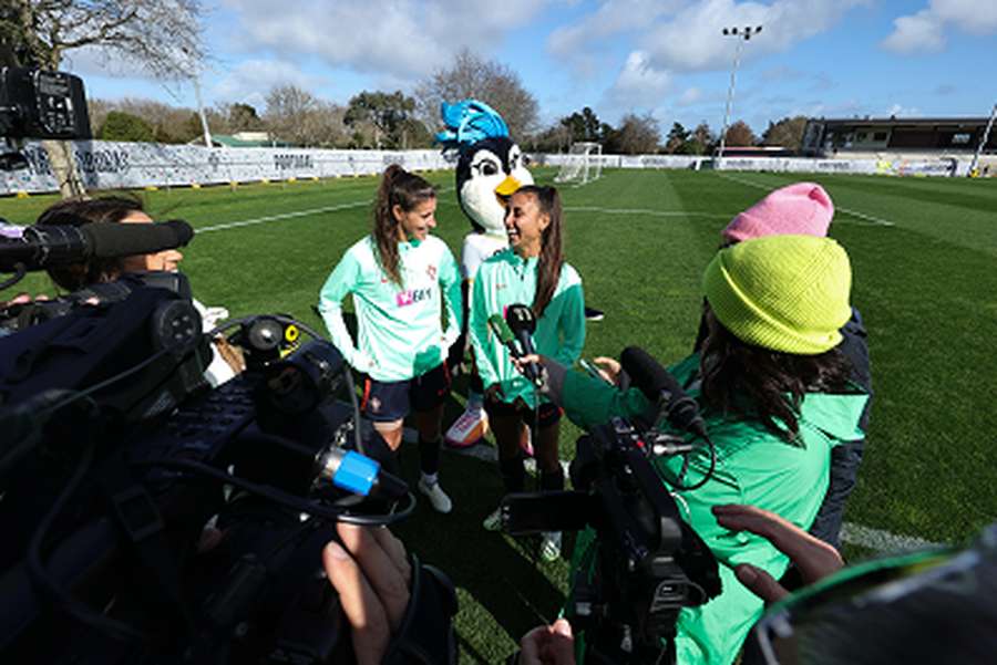 Catarina Amado e Ana Rute jogaram juntas no Desporto Escolar na Lousã