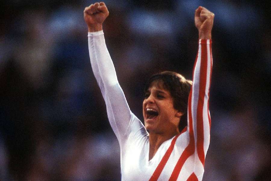 Mary Lou Retton , la Olimpiada de la Los Angeles, 1984