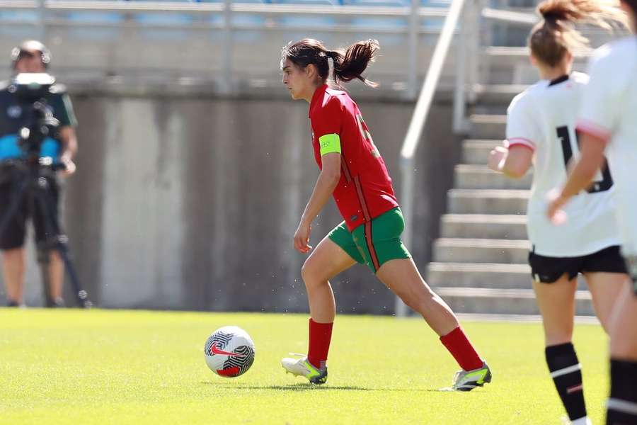 Ana Margarida Pinto, capitã da Seleção nacional sub-19
