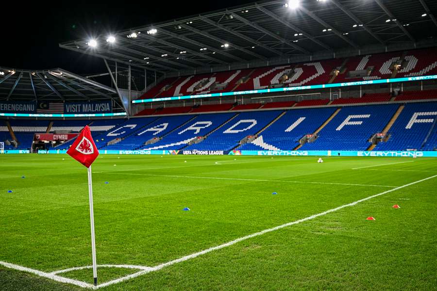 Vista del estadio del Cardiff City