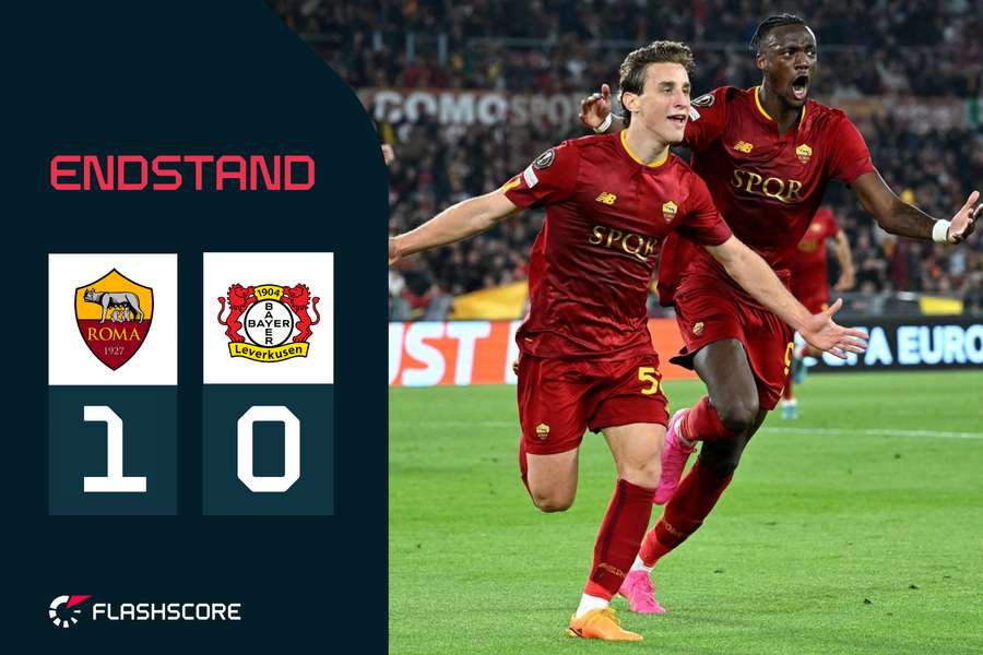 Europa League Halbfinale: Leverkusen trotzt Mourinhos Roma ein Remis ab