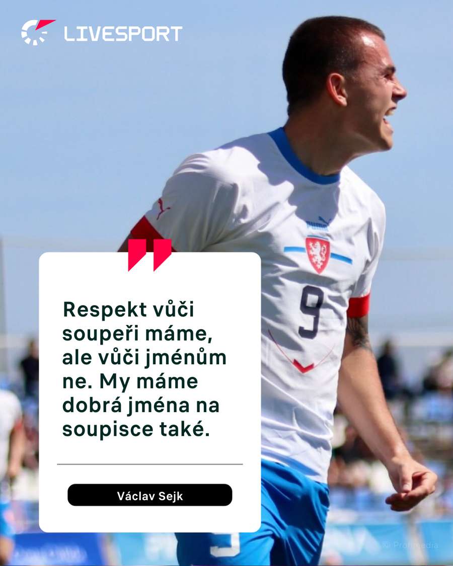 Sejk o dánském soupeři.