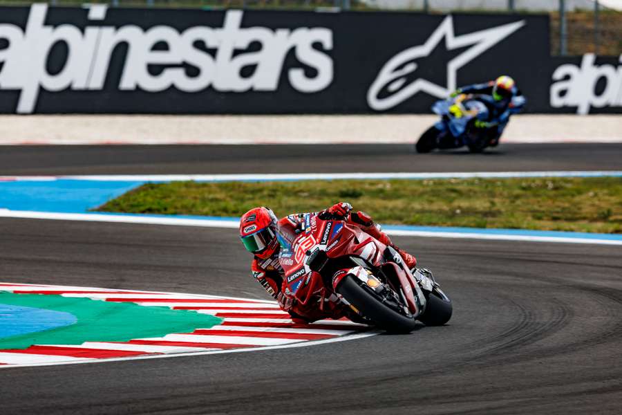 Marc Marquez in Ungheria