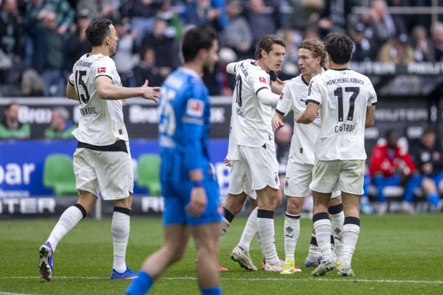 Gladbach spielte gegen Heidenheim nur Unentschieden