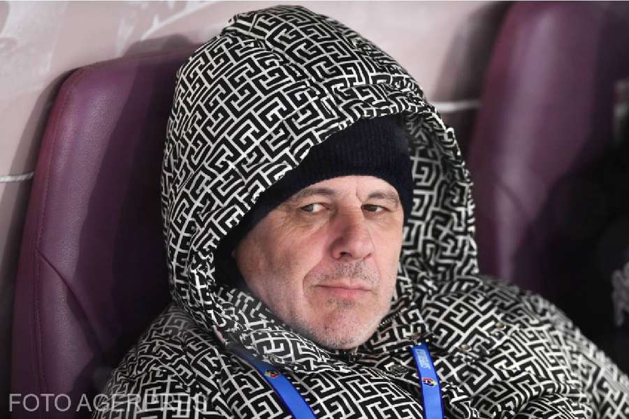 Mariuș Șumudică pe bancă la meciul cu FC Botoșani