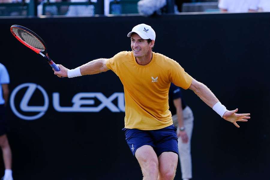 Andy Murray aponta a Wimbledon