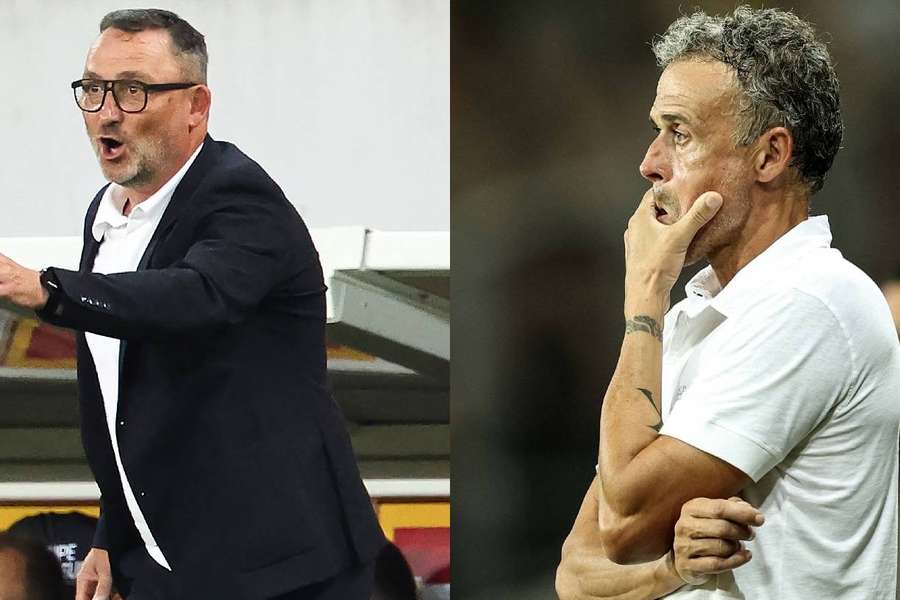 Haise face à Luis Enrique, un duel qui s'annonce savoureux.