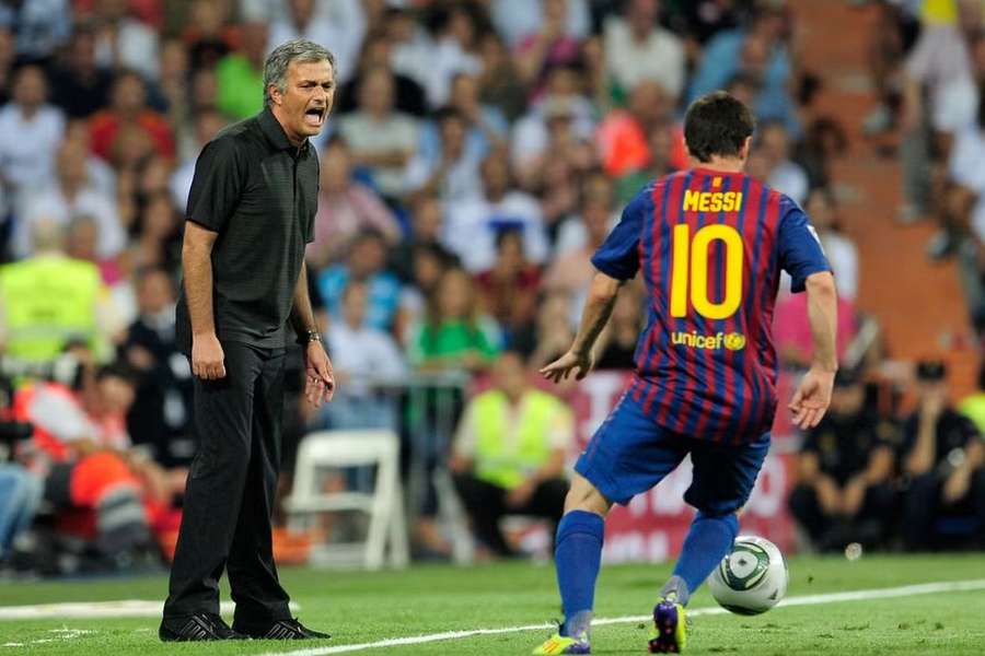 Mourinho e os duelos com o Barça de Messi
