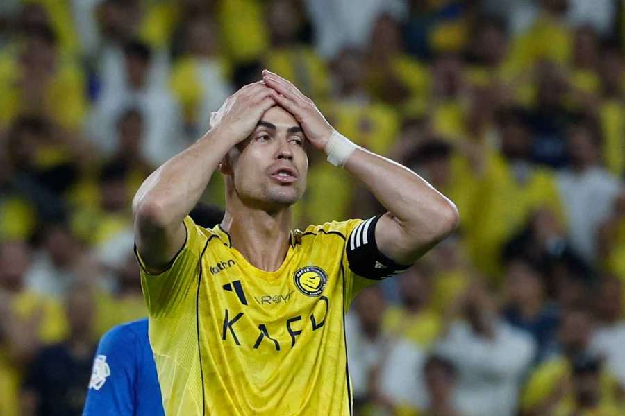Ronaldo kann es nicht fassen.