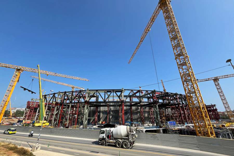 Obras no Spotify Camp Nou