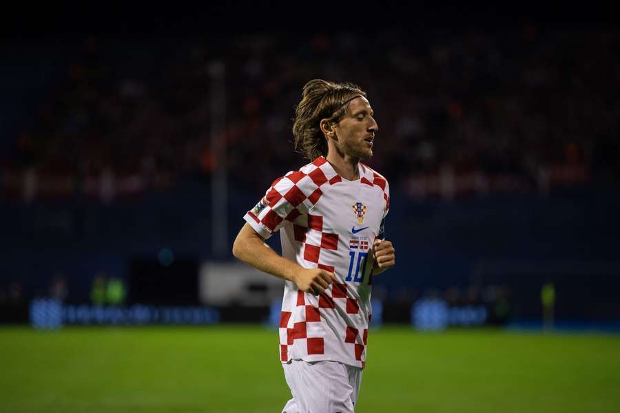 Luka Modric continua a ser a figura de proa da Cróácia