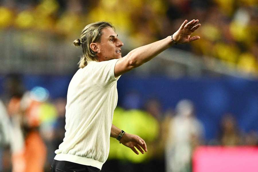 Ecuador coach Sebastian Beccacece Ecuador coach Sebastian Beccacece