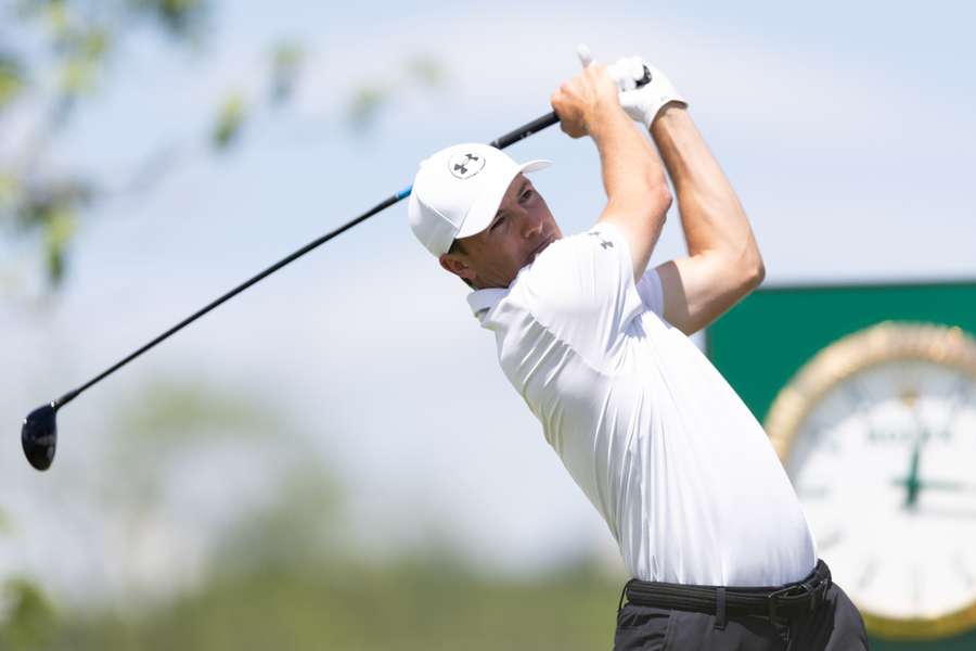 Jordan Spieth in action