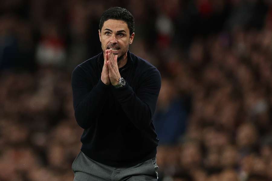 Arsenal coach Mikel Arteta