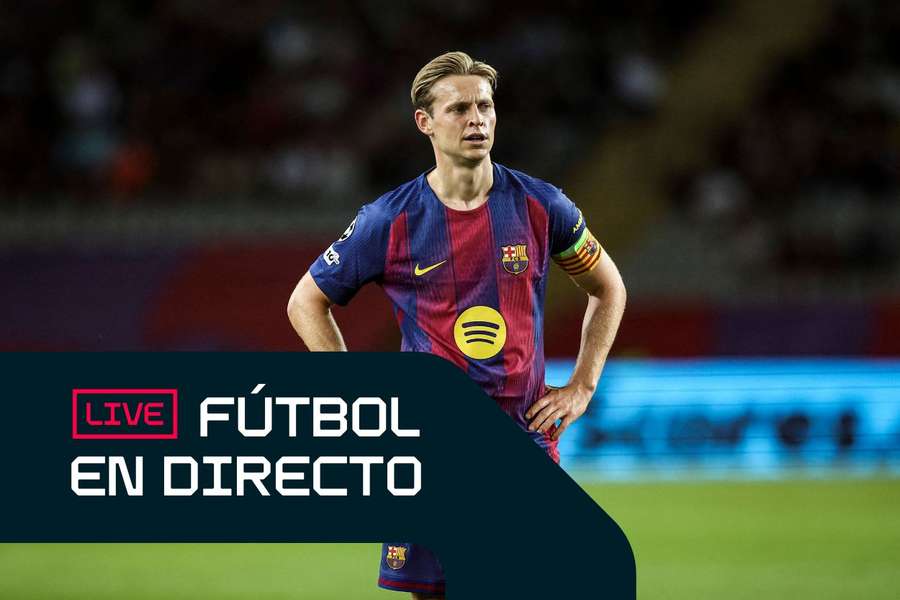 De Jong, en un partido del Barcelona
