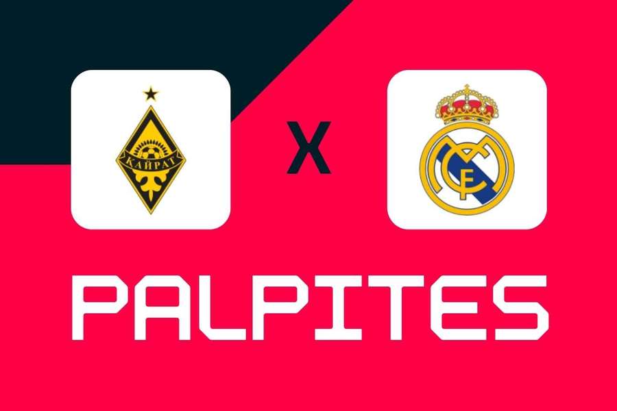 Kairat Almaty x Real Madrid: Palpites, Melhores Apostas e Odds (Liga dos Campeões)