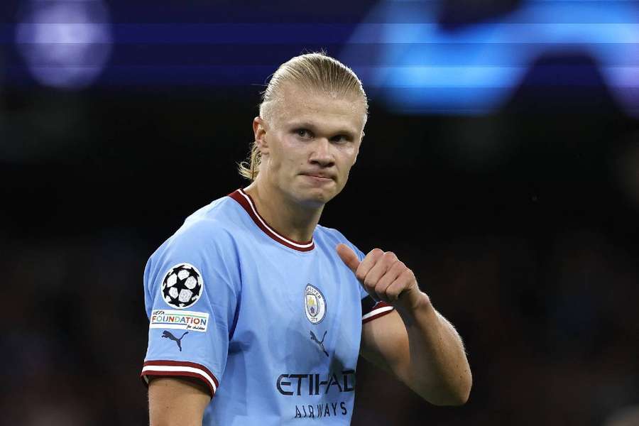 Erling Haaland has started life in Manchester in blistering form