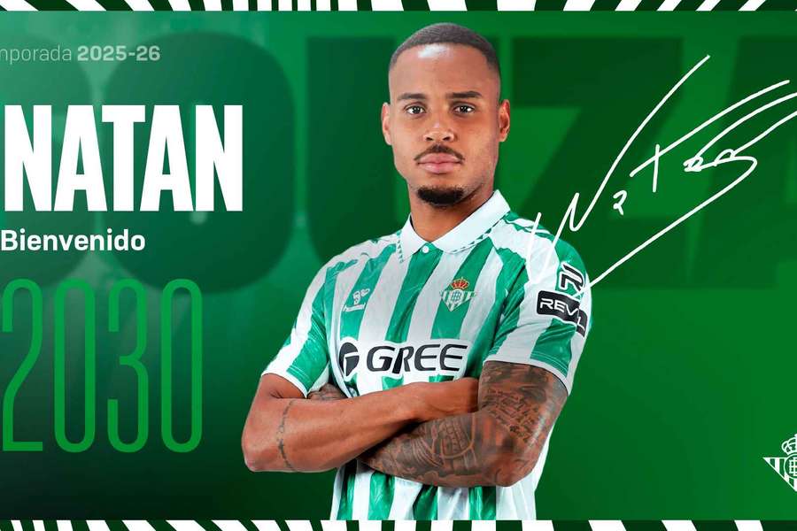 El Betis confirma el fichaje de Natan