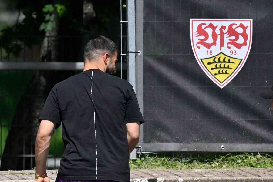 Deniz Undav war beim Trainingsauftakt des VfB nur Zuschauer