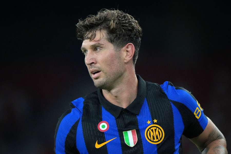 John Stones con la maglia dell'Inter John Stones con la maglia dell'Inter