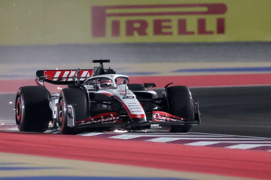 Kevin Magnussen, durante el Gran Premio de Catar.