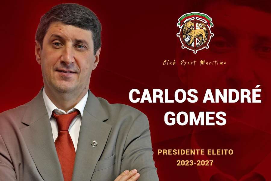 Carlos André Gomes vence eleições e assume presidência do Marítimo