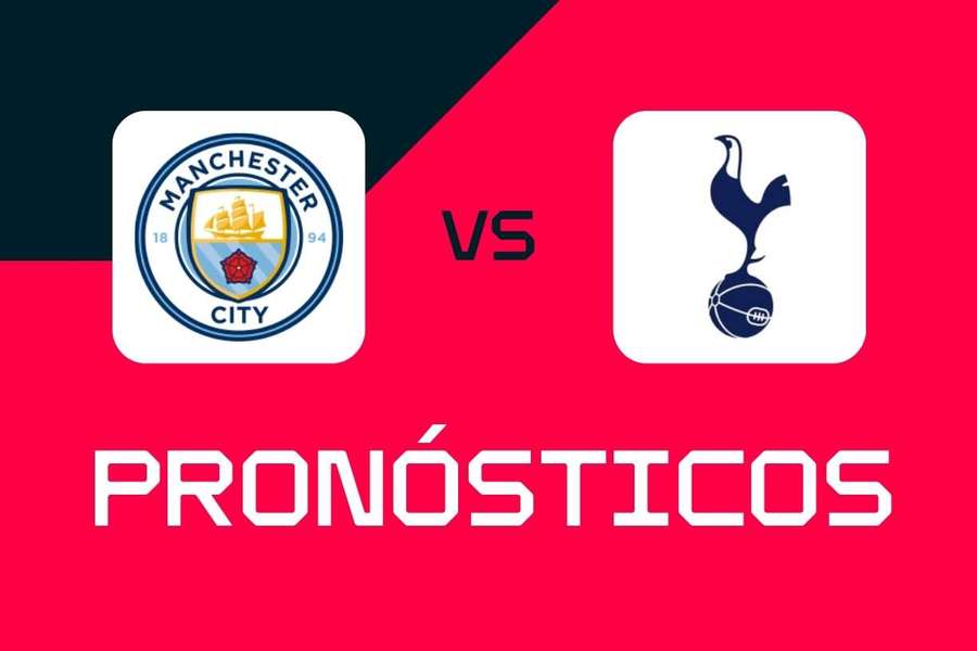 Man City vs Tottenham: Pronósticos, mejores apuestas y cuotas (Premier League)