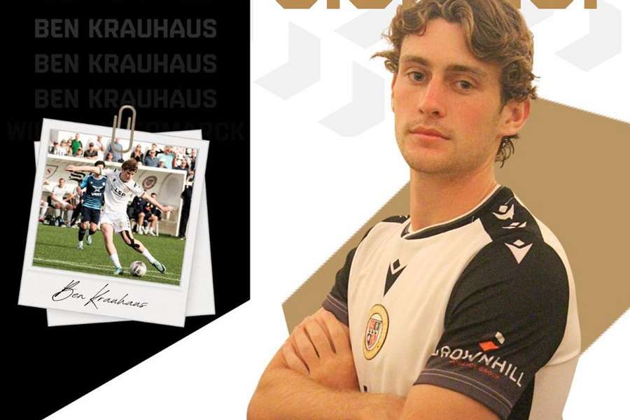 DONE DEAL: Krauhaus leaves Brentford for Bromley return