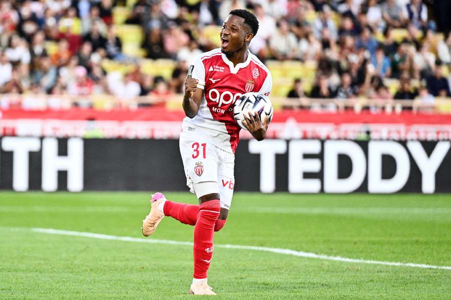 Fati scored two penalties for Monaco to rescue a point