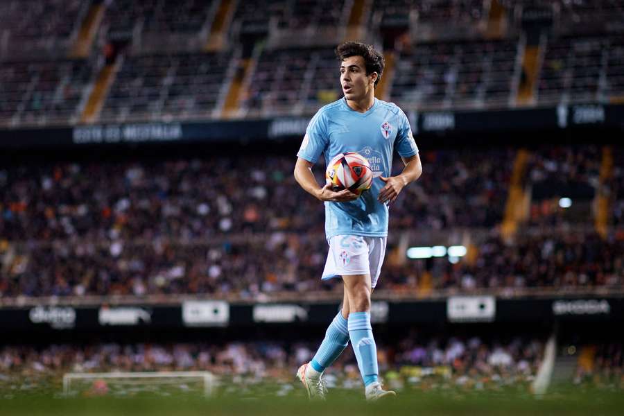 Manu Sánchez, en un partido celebrado en Mestalla Manu Sánchez, en un partido celebrado en Mestalla