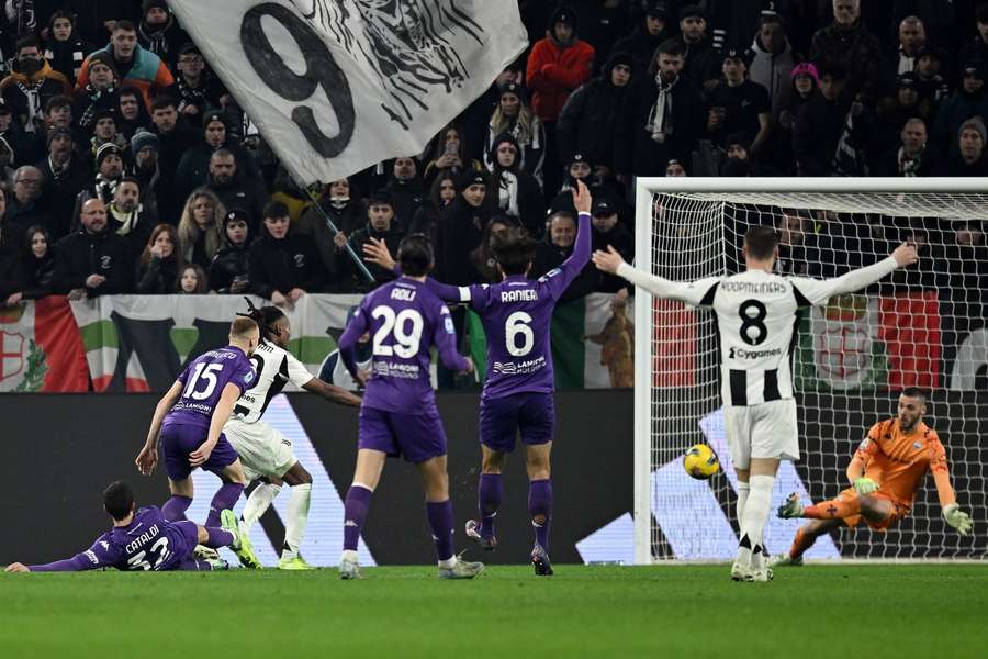 Juventus and Fiorentina were unable to be separated