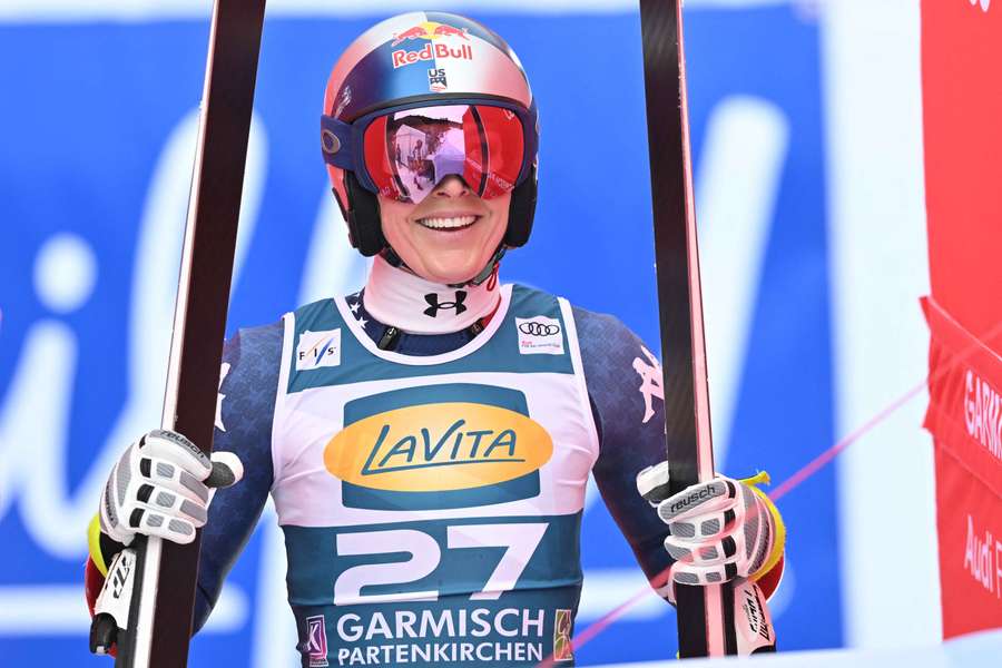 Lindsey Vonn ce dimanche.