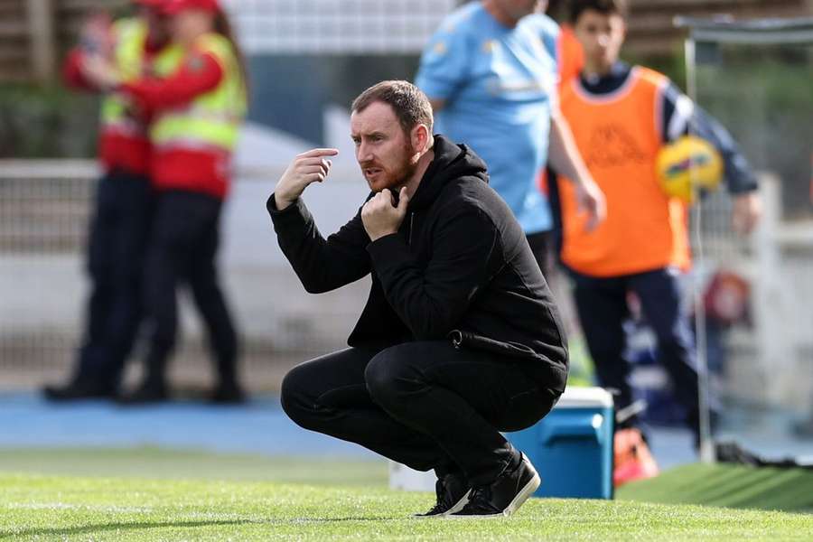 Ian Cathro, treinador do Estoril