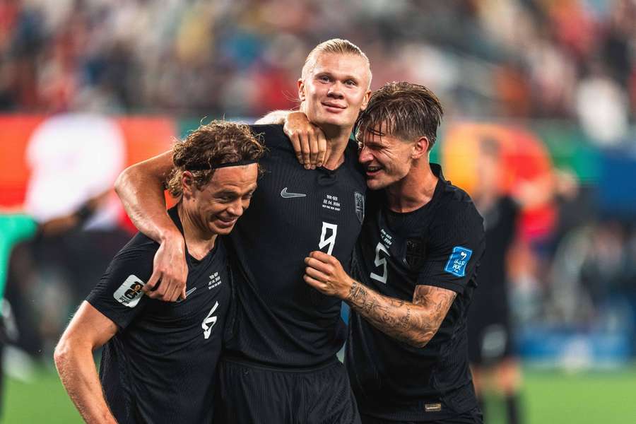Haaland opět režíroval výhru Norska