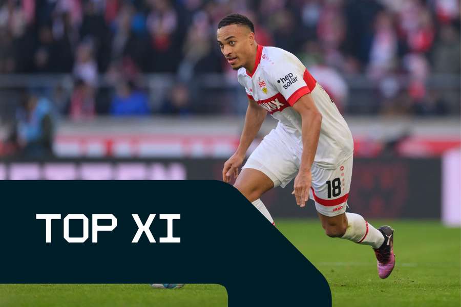Stuttgarts Nationalspieler Jamie Leweling ragt am 7. Spieltag der Champions League heraus.